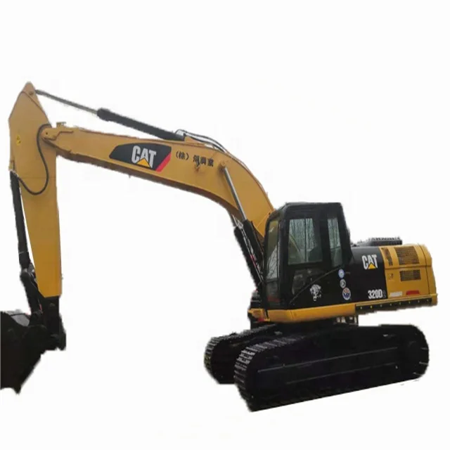 Japan used CAT 320 excavator machines , CAT 320B 320D 320D2 excavator , Original caterpillar digger