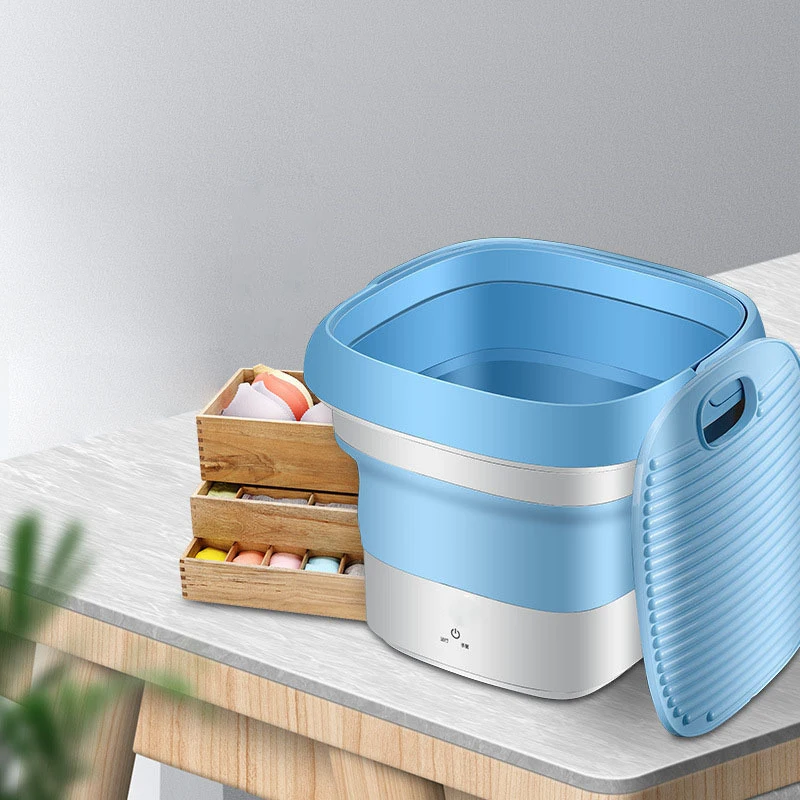 Introducing New Front Load Foldable Cheap Small Automatic Portable Washing Machine