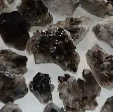 Smokey quartz crystal  Cluster Raw  Grade A raw Cluster Brazil Natural  Healing Crystal Energy crystal  energy  raw Stone