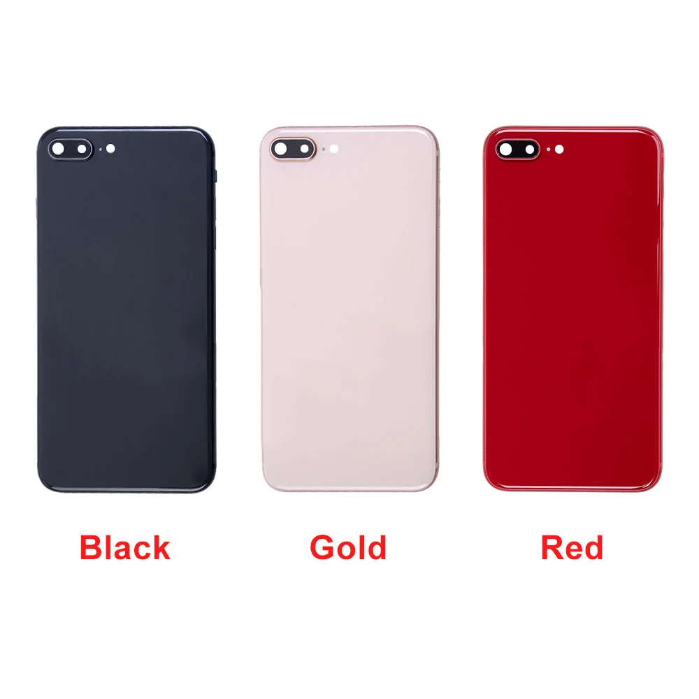Cell Phone Back Housing With Full Assembly Back Housing Cover For iPhone 8 8P 8 Plus Body Custom Part With Logo