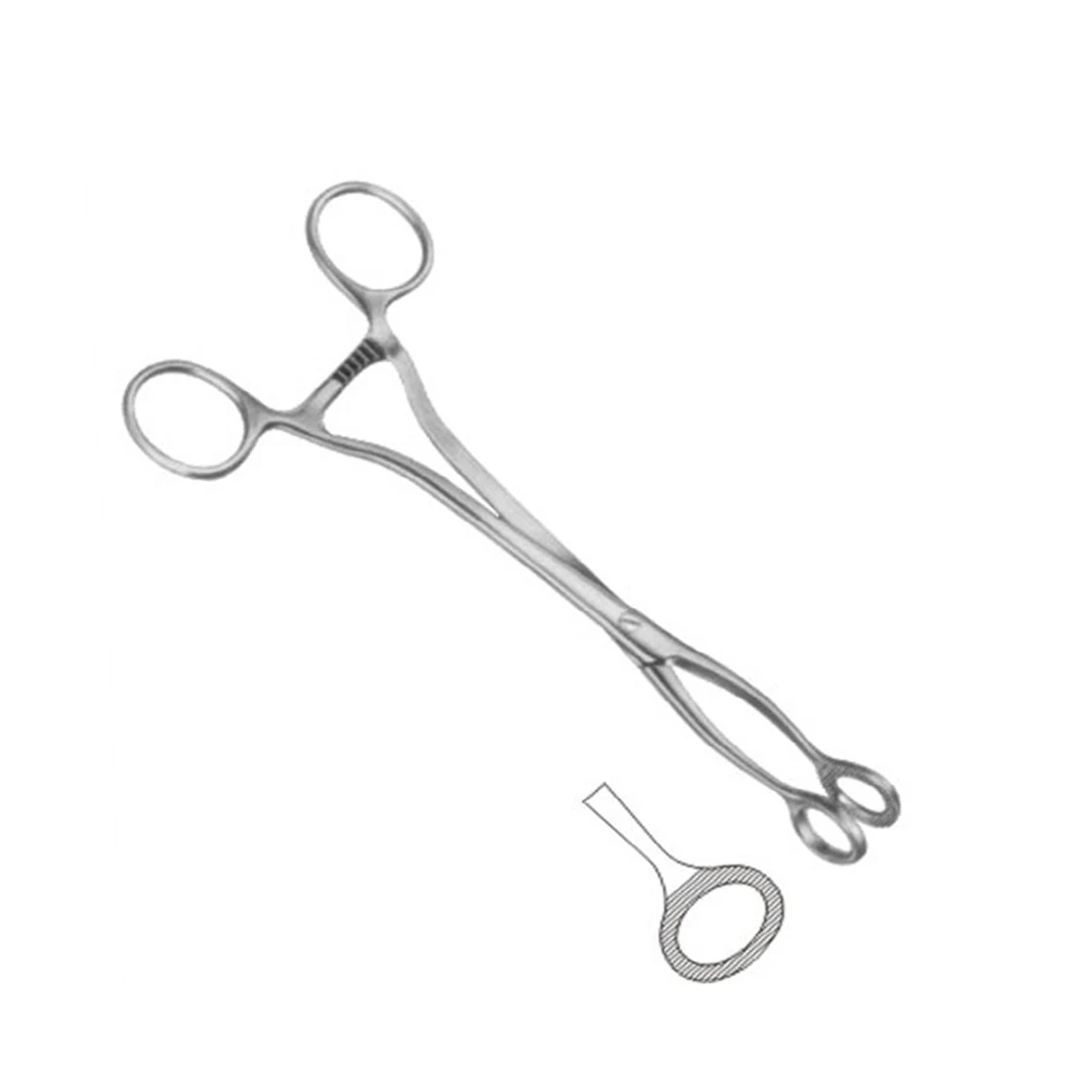 Bierer Ovum Forceps Straight - Expert Examination Tool Now Offered Wholesale Rates Top Quality Bierer Ovum Forceps