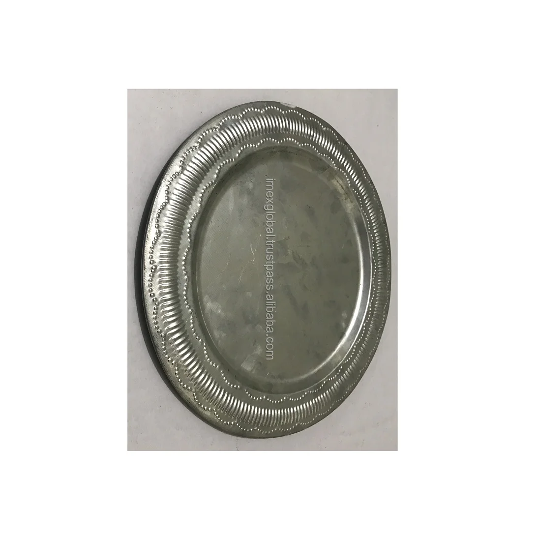 GALVANIZED TIN METAL CHARGER PLATE HIGH QUALITY AND BEST MANUFACTURING IN WHOLE SALE PRICE TOP SELLING METAL CHARGER PLATE