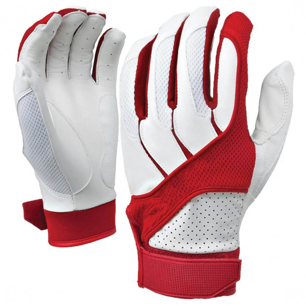 Wholesale Best Sublimated Design And Goat skin Digital Leather Baseball Batting Gloves Professional Unisex Batting Gloves