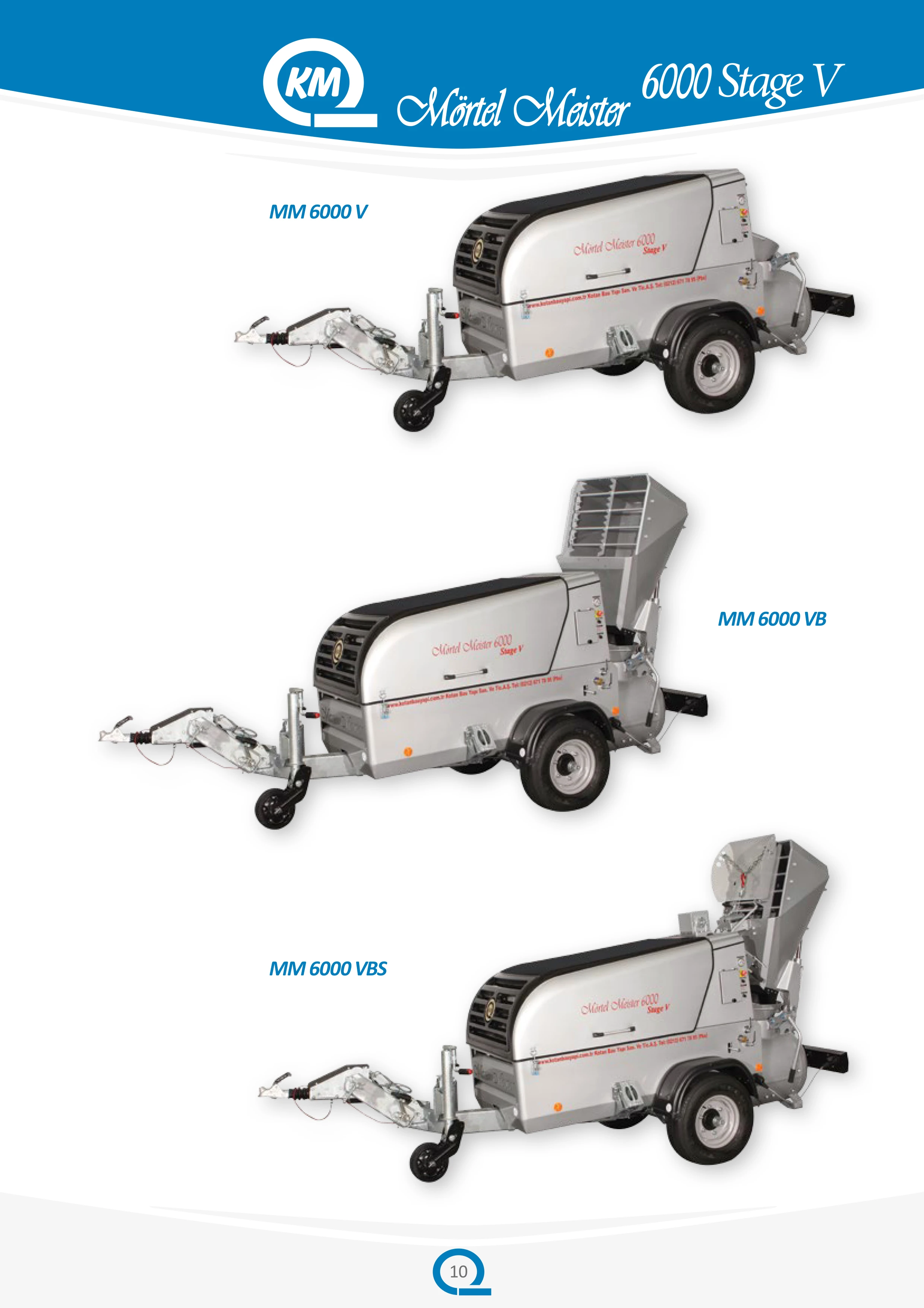 Mortel Meister 6000V Screed Pump