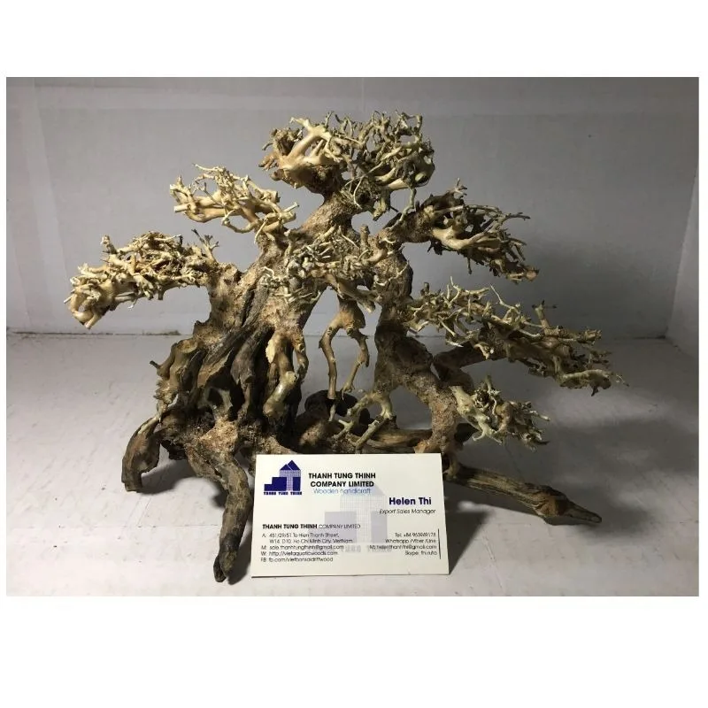 Лучшие товары бонсай коряги оптом для украшения аквариума Betta WhatsApp 84 961005832