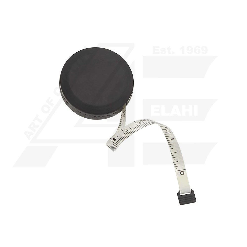 Set of 7 pcs Tactical Black Diagnostic Reflex Percussion Kit Taylor Hammer Body Measuring Tape Tuning Fork Set Bandage Scissors