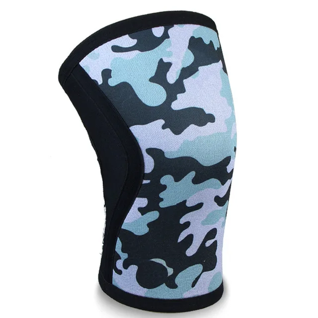 High Quality Design 30cm Long 7mm Gym Knee Brace Neoprene Powerlifting Gym Accessories 7mm Knee Sleeve