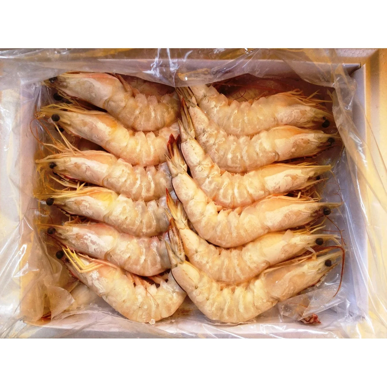 Top Product Perfect Delicious Fresh Seafood (16-20 pcs/kg) Semi-IQF 1 kg/box Frozen White Shrimp HOSO