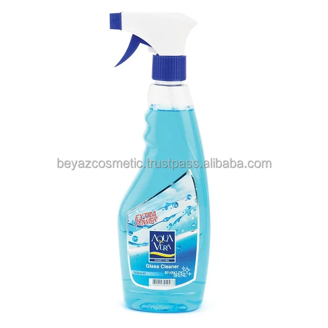 AquaVera 500 ml Glass Clear Spray - Blue