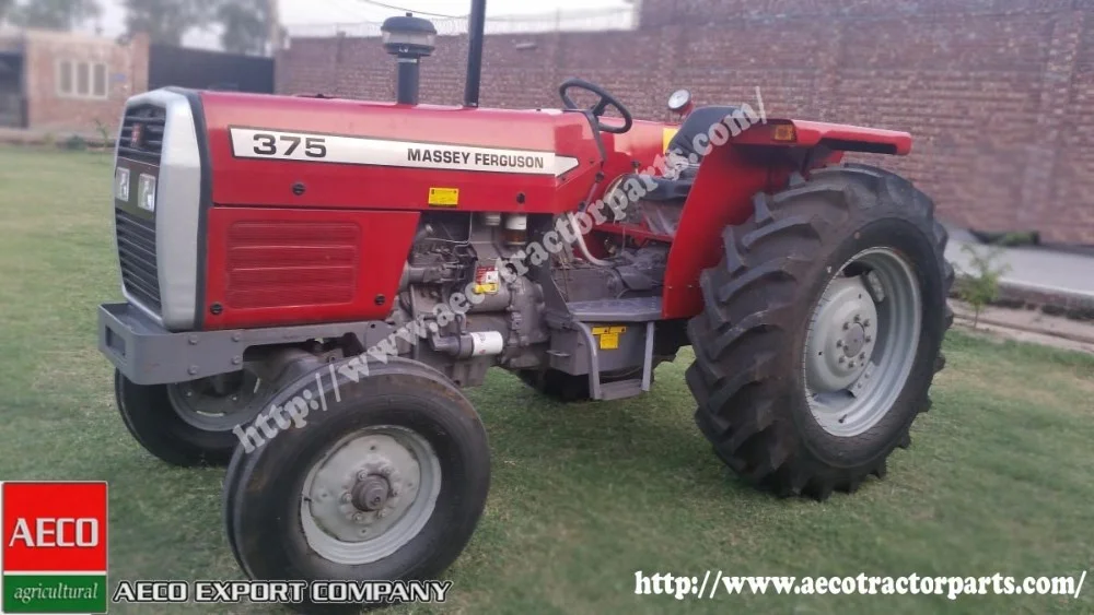 USED MASSEY FERGUSON 375 TRACTOR 2WD 75HP FARM TRACTOR