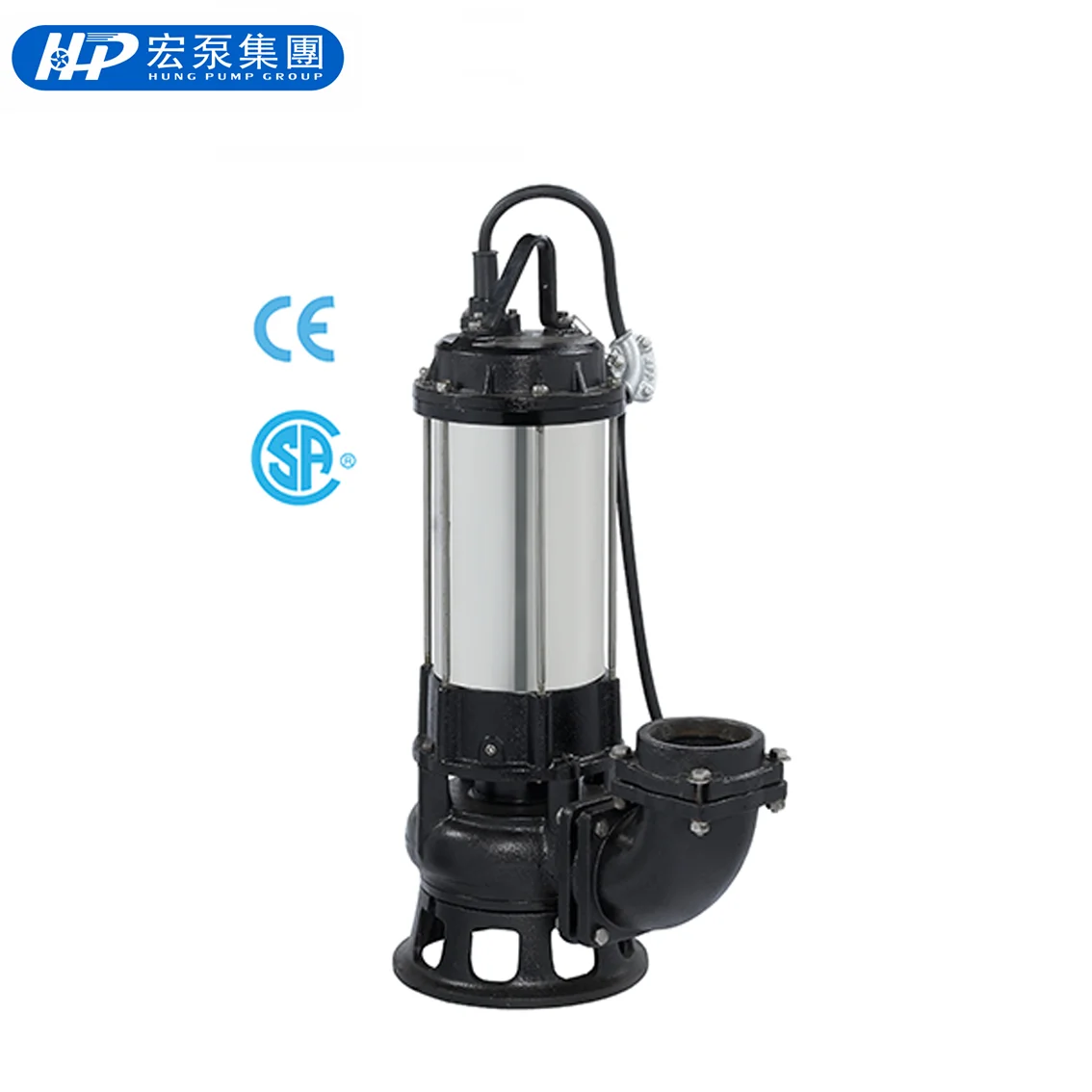 1HP DSPK-10-1 резак крыльчатки погружной насос для сточных вод тяжелой промышленности