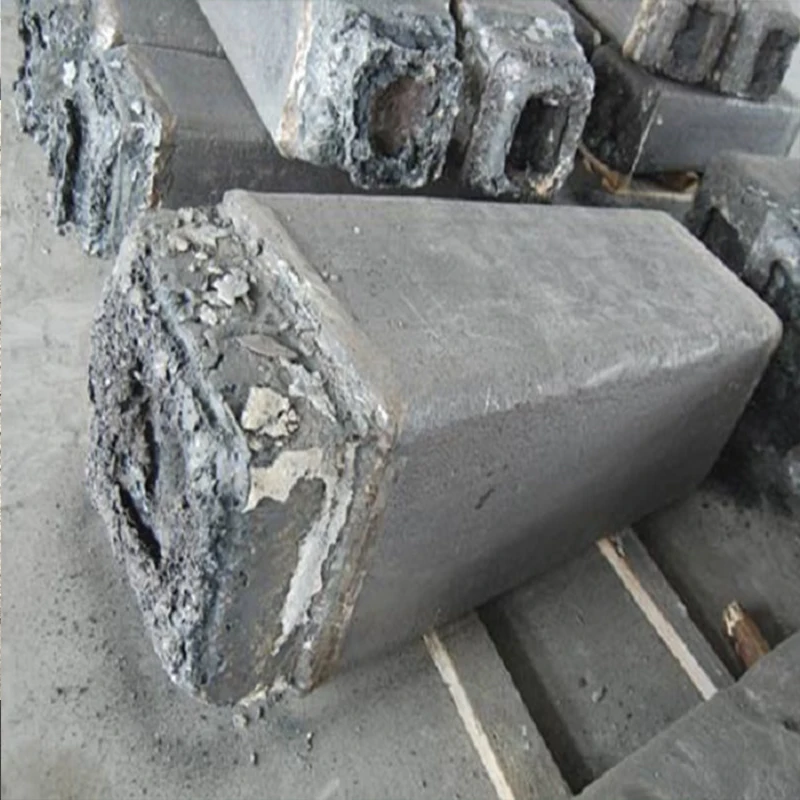 The manufacturer sells high quality ingot steel