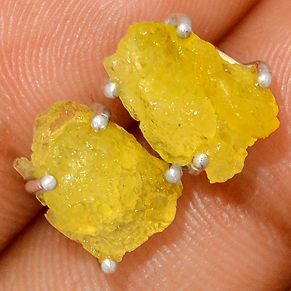 Индивидуальные серьги из камня, резные многоцветные серьги-подвески из серебра 925 пробы с натуральным камнем из флюорита