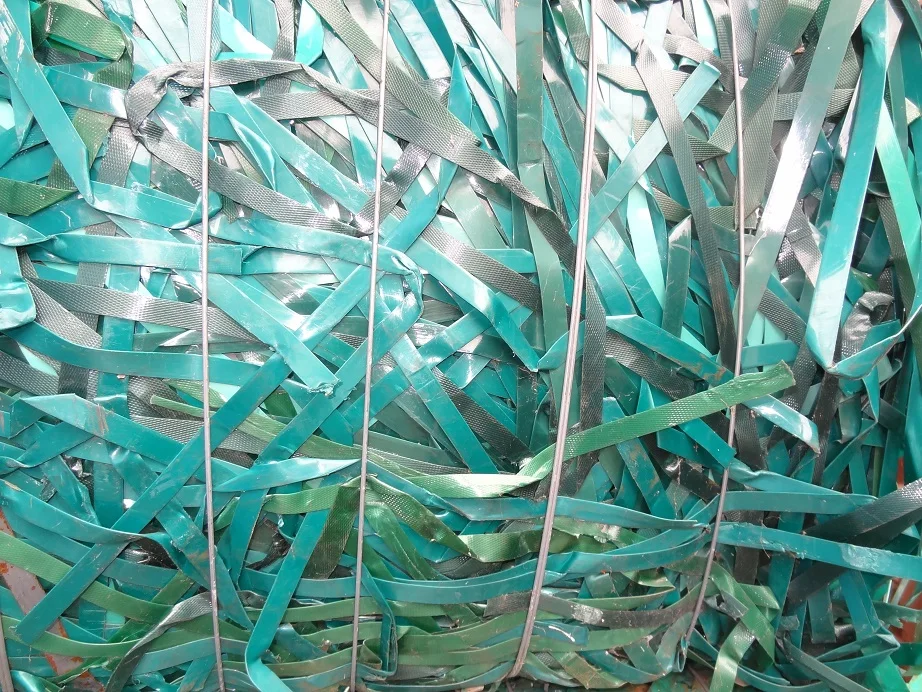 
PET / PP STRAPING (STRAP -STRIP) MIX COLORS BALES SCRAP/WASTE 