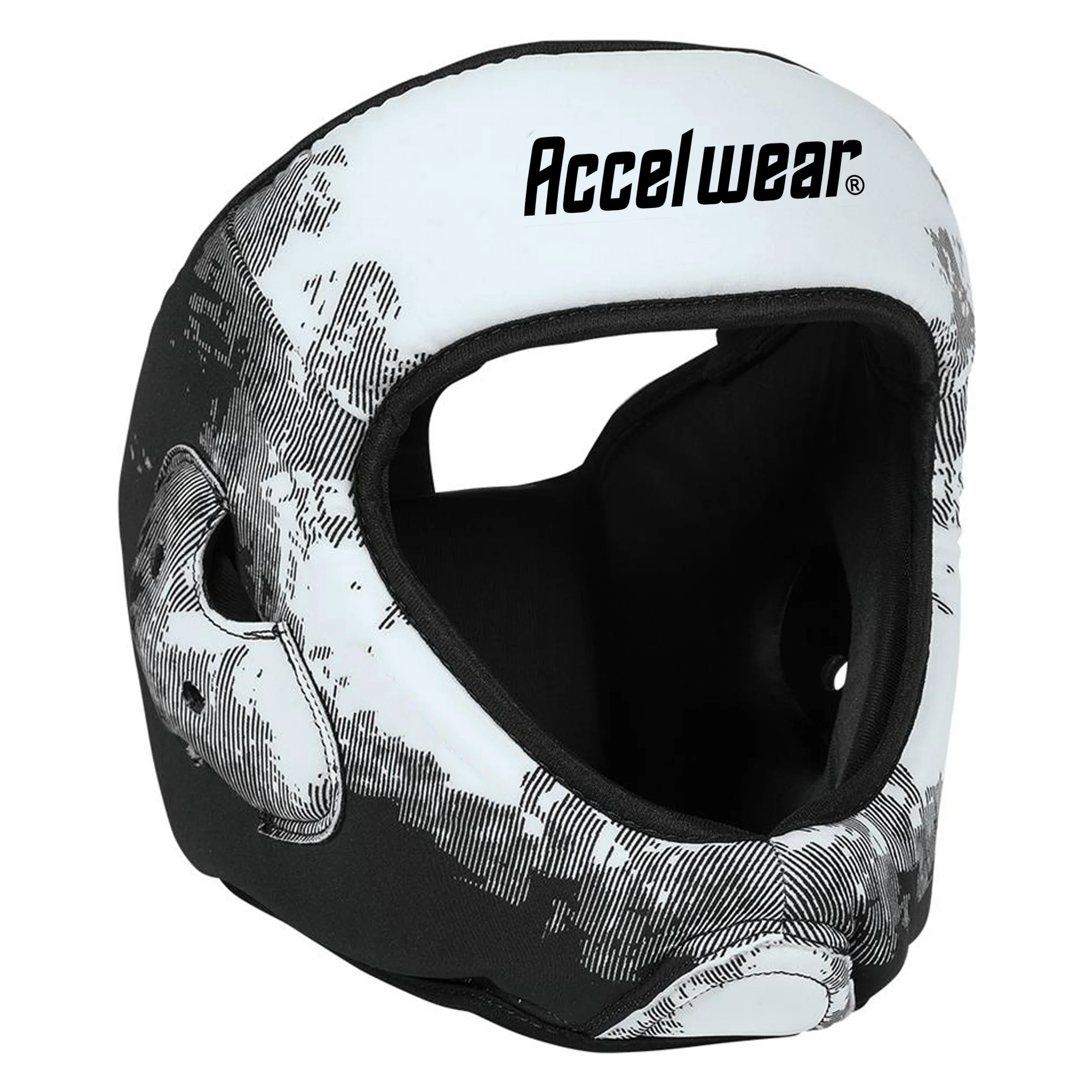 Latest Design Leather Head Guards For Boxing MMA Training Kick Boxing Custom Printed Logo Head Guards