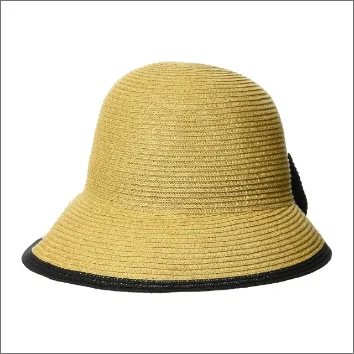 Light ribbon straw sombrero rope washable paper material black beige adult baby straw hat beach for women
