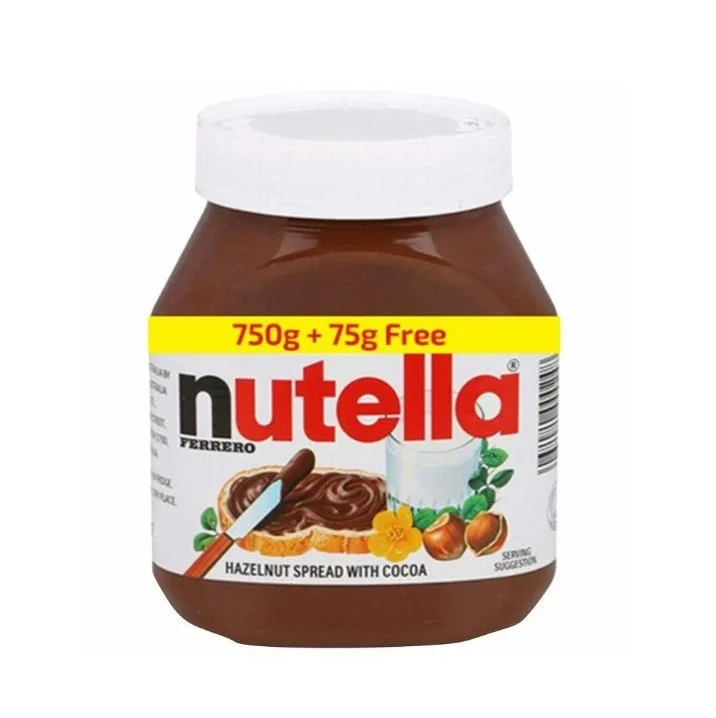 Nutella spreadable with Ferrero cocoa, 750 g, 6-pack (6 x 750 g)