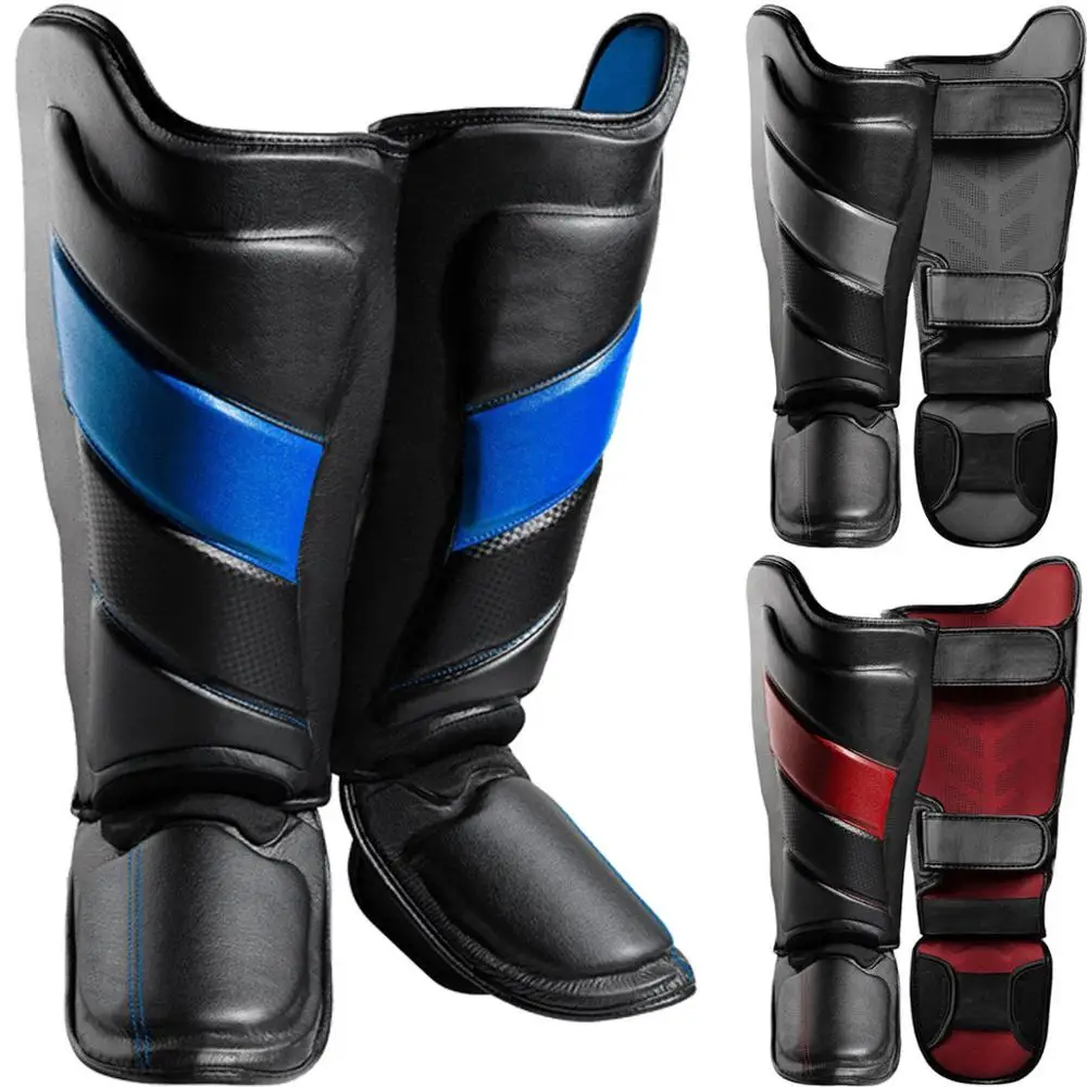 
custom logo muay thai shin pads in step mma shin protector boxing shin guard 