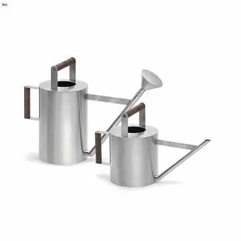 Новая классическая садовая кастрюля для полива цветов из нержавеющей стали декоративная дома и сада уличная