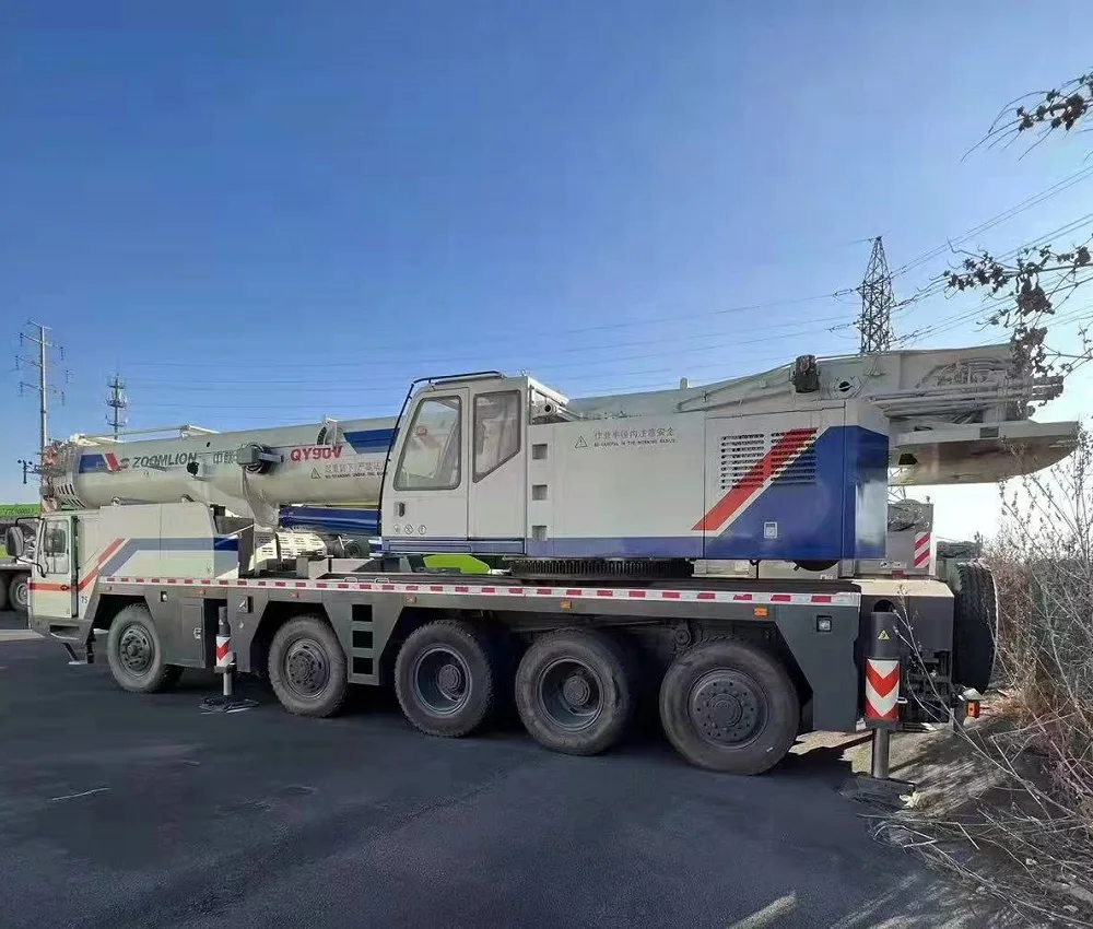 Used Zoomlion Truck Crane 90Ton 2012 Second Hand Truck Crane
