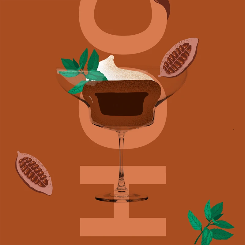 Toothpaste PRESIDENT WHITE & YUMMY chocolate fondant with mint