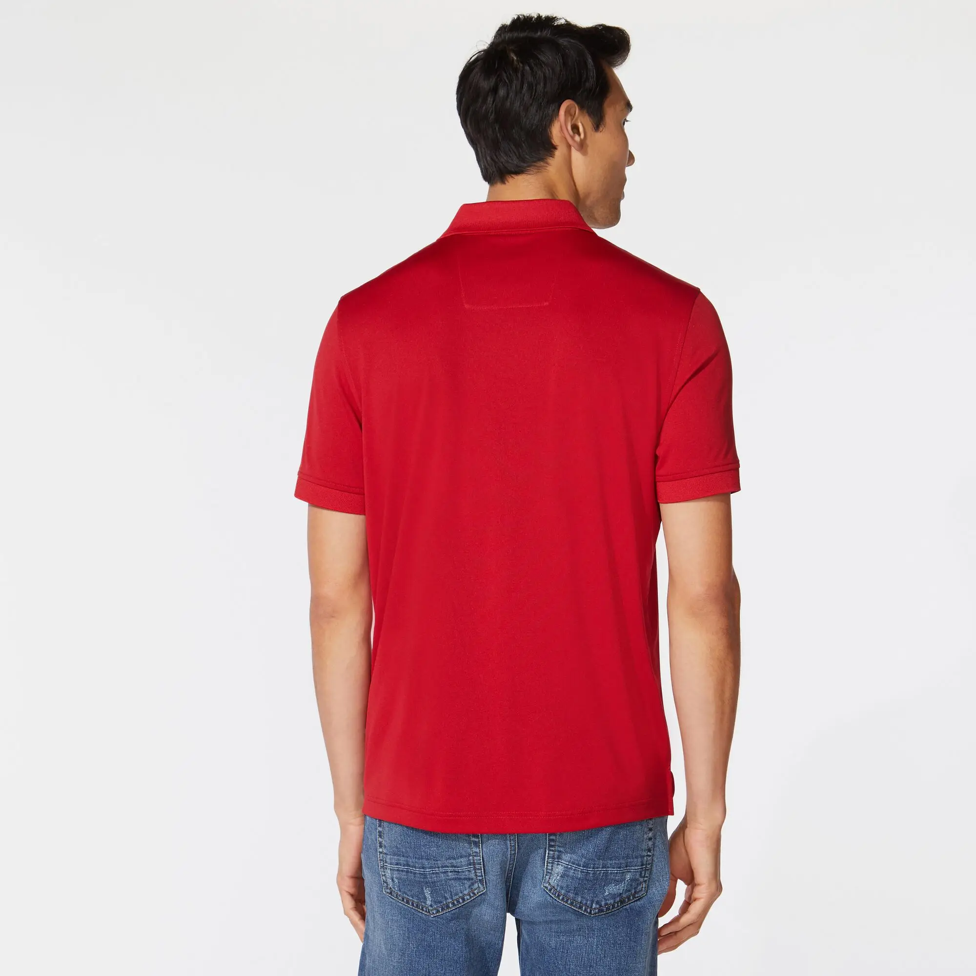 Высококачественная Мужская Повседневная футболка-поло