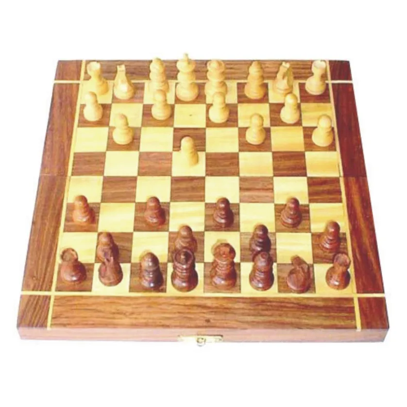 wooden chess board game toy chess latest style high quality chess can be customized 3 In 1 for promotional and regular use