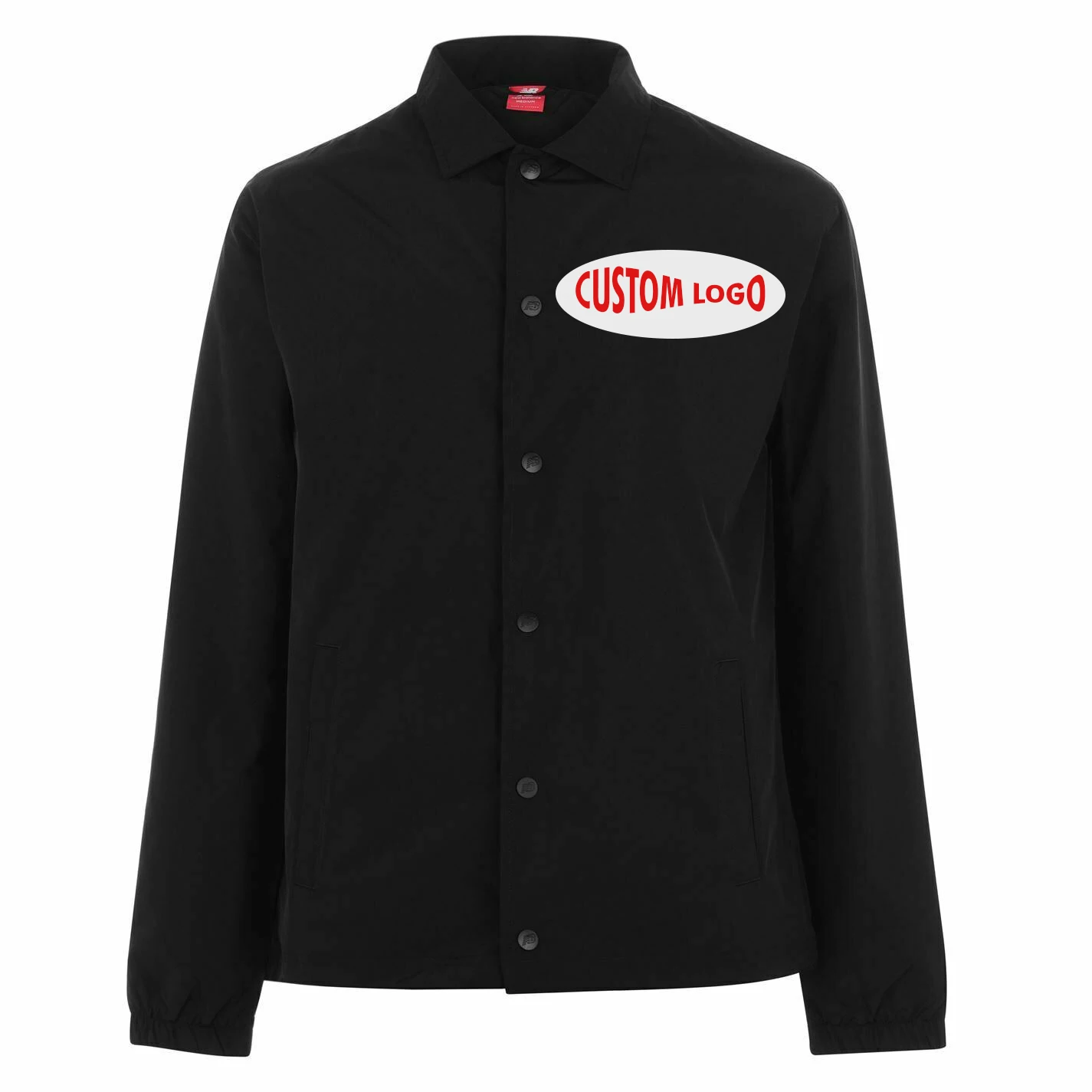 Сделанные на заказ куртки для тренеров с логотипом на заказ куртки для тренеров из нейлона