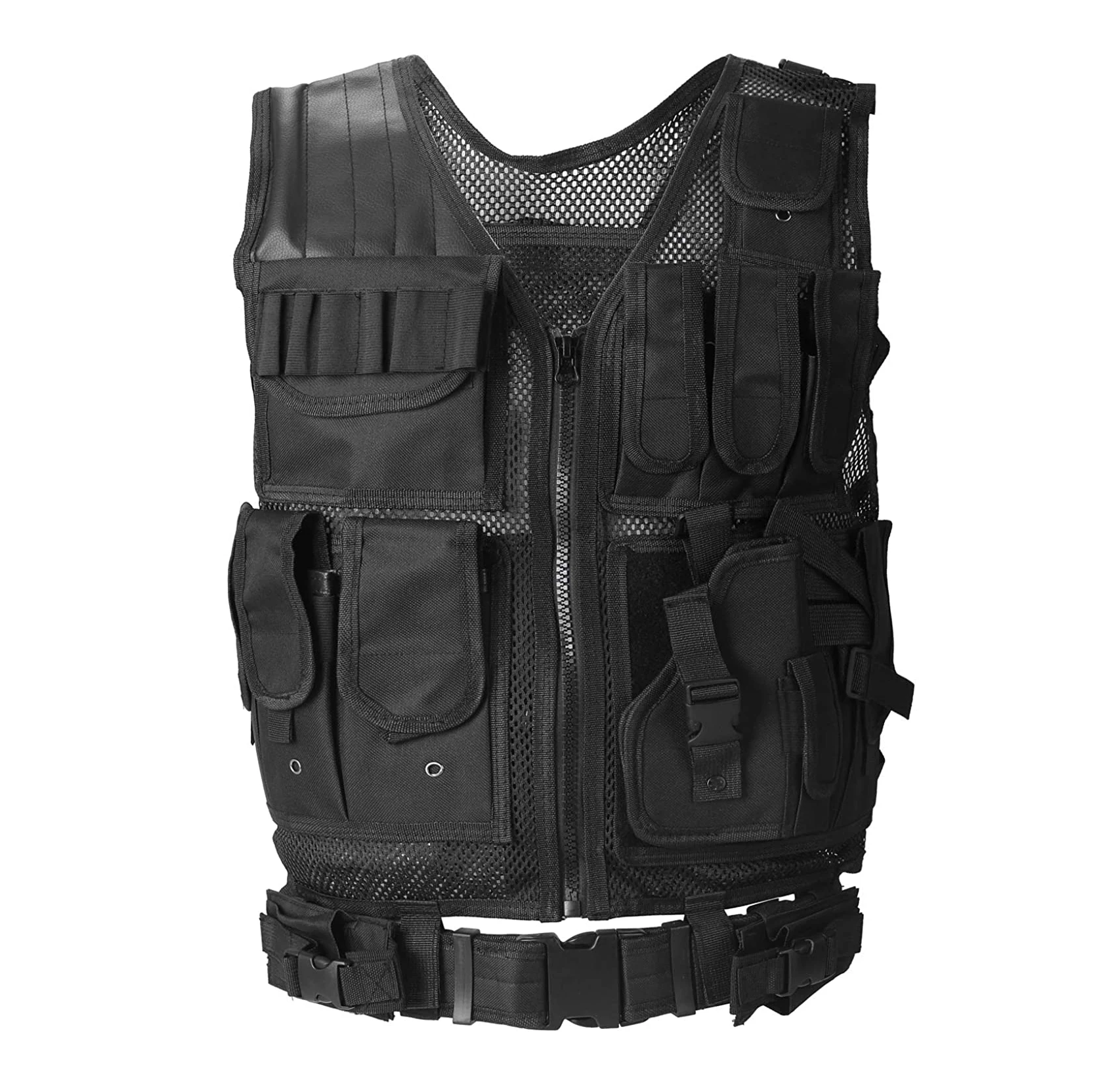 Оптовая продажа Мужская охотничья армейская жилетка для пейнтбола Боевая снаряжение мягкая недорогая военная камуфляжная высококачественная безопасная