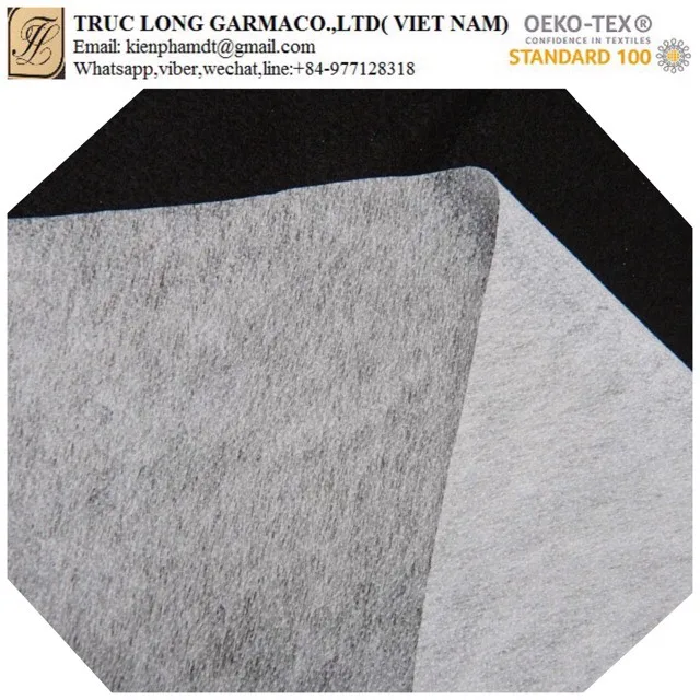 Superior quality PA microdot fusing adhesive garment interlining supplier