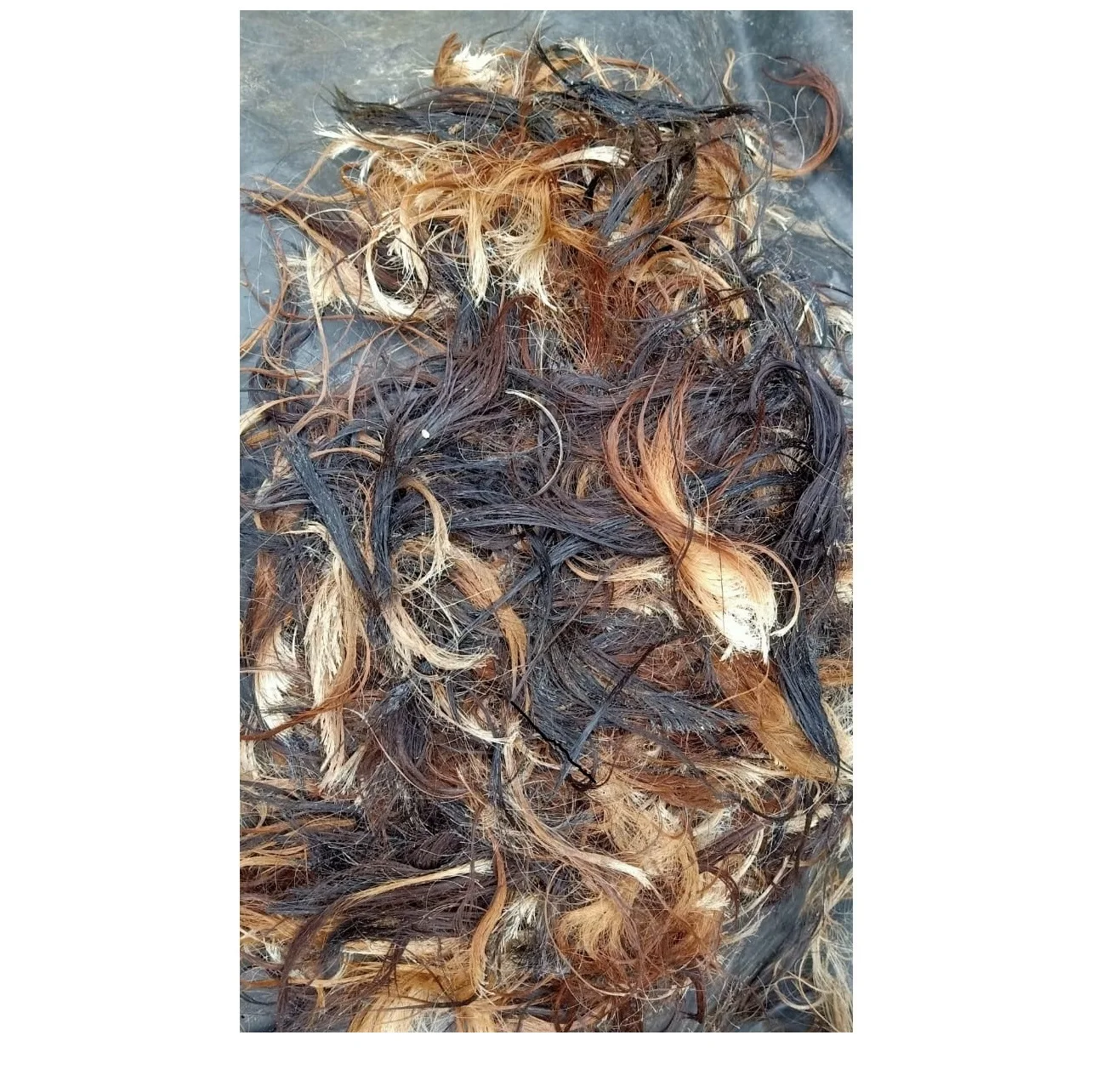 Multi  Colour Cow and buffalo tail hair for making brush 100% original best quality cow tail hair wholesale exporter from India