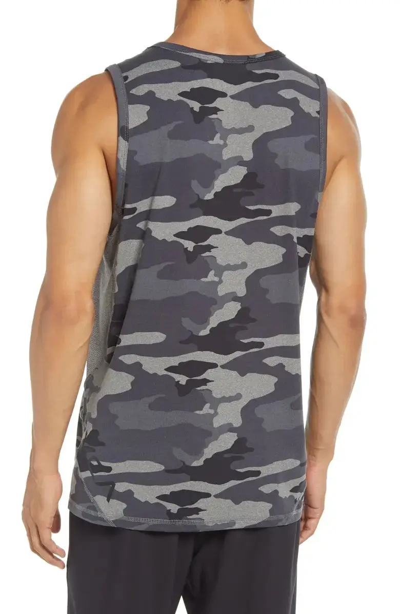 Men Tank Tops Shirt Gym Tank Top Fitness Clothing Vest Sleeveless Cotton Man Bodybuilding Man Clothes Wear