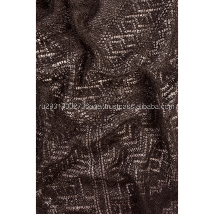 Quality women knitted shawls for cold season hand crafted in traditional style from manufacturer woolen shawls