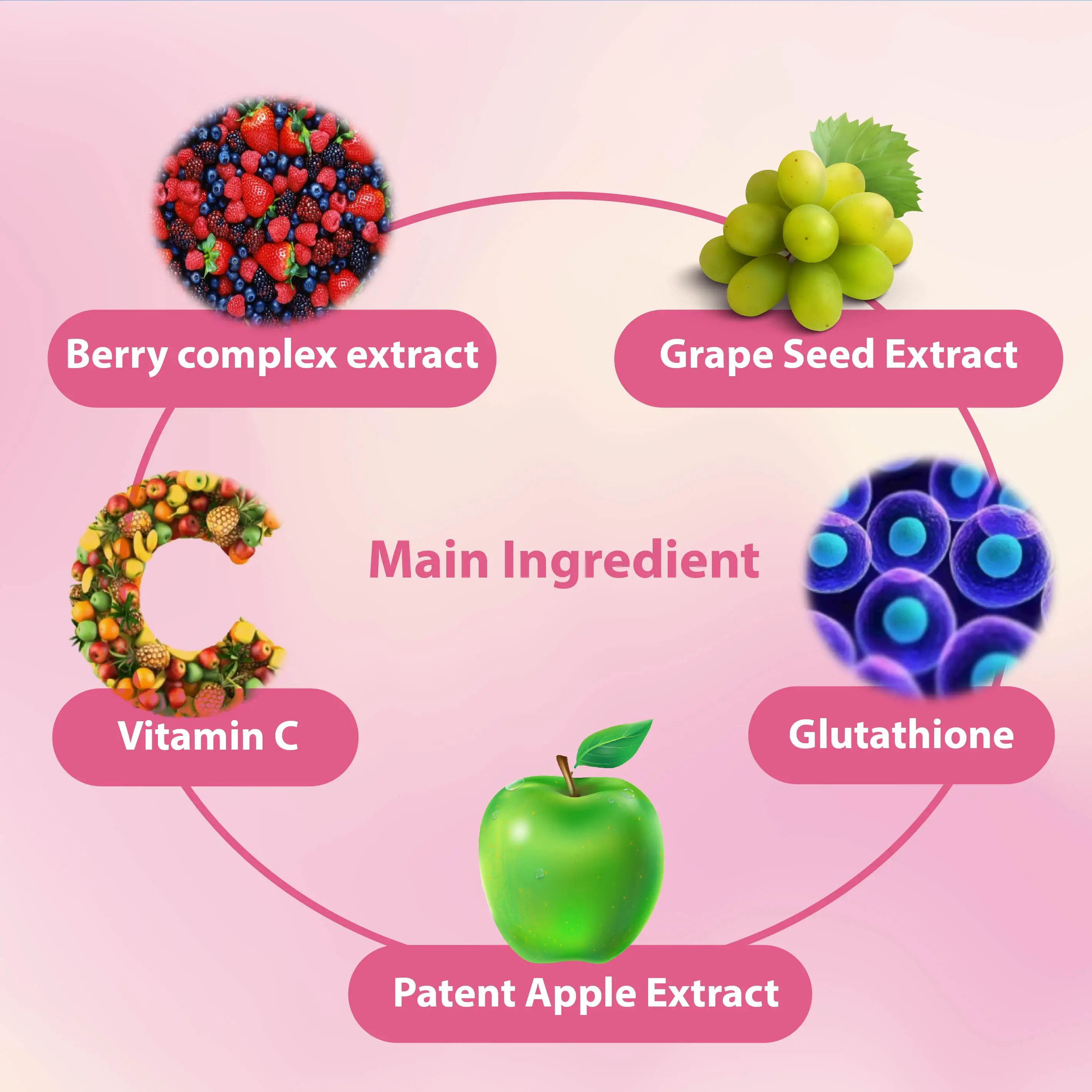 Match Q Skin Whitening Capsule Anti-Pigmentation Supplement with Vitamin C