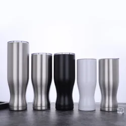 2022 Wholesale Designers Custom Stainless Steel Vacuum Ice Beer Mug and Insulated Vase Mug