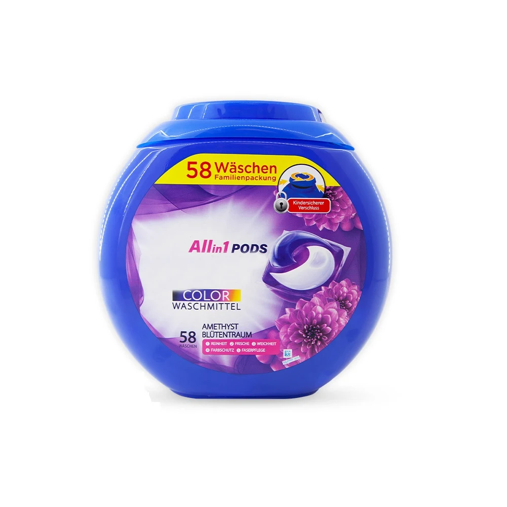 All in 1 - Amethyst Flower Liquid Laundry Capsule Detergent Special Price for SuperSeptember
