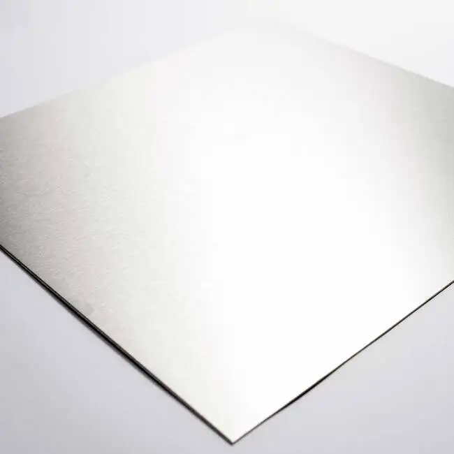 Low Price 300 series Mirror polish Construction Stainless Steel Sheet per kg from India
