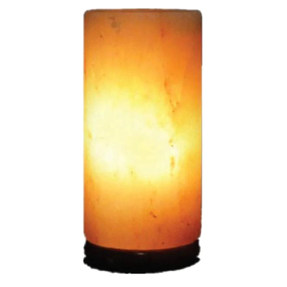 100% Pure Light Pink Salt Like Best Room Ionizer Cylinder Lamp Made With Salt-Sian Enterprises