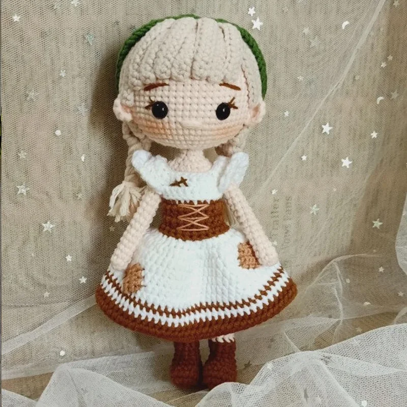 Коллекция вязаных крючком принцесс вдохновленная Кукла Детская игрушка ручной работы вязание для малышей вьетнамский поставщик дешевая оптовая продажа