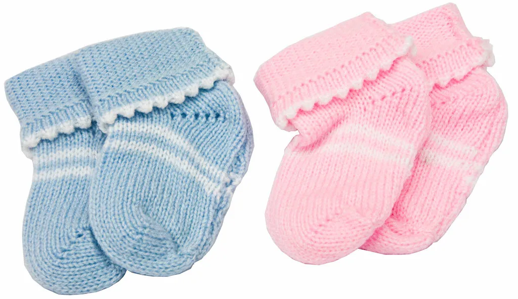 
Knitted Infant Baby Cap Mitten and Sock Knitting Beanie Baby Infant Cap made in Thailand 