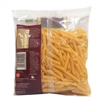 Здоровая пища с высоким содержанием белка зерновая продукция без натрия низким жира 100% итальянская трубчатая Органическая паста для Пен и пшеницы пакет