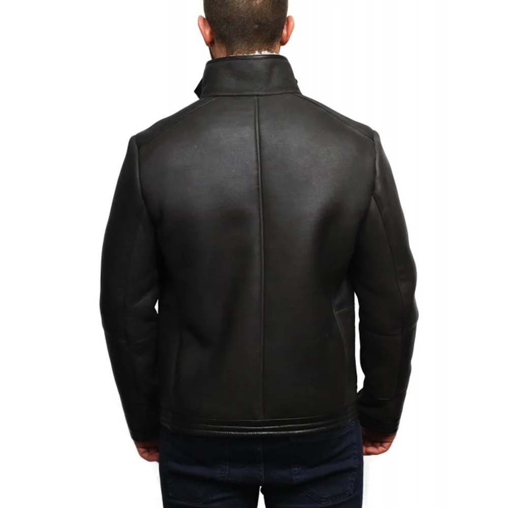 New Style Custom Shearling  Fleece Jacket Mens Winter Jacket Multi Pattern Jackets