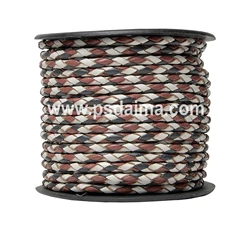 Unique Accessory Designer Fancy Trendy Leather Cords Expertly Designed Multi Color Bolo Braided Hot Sale Leather Cord
