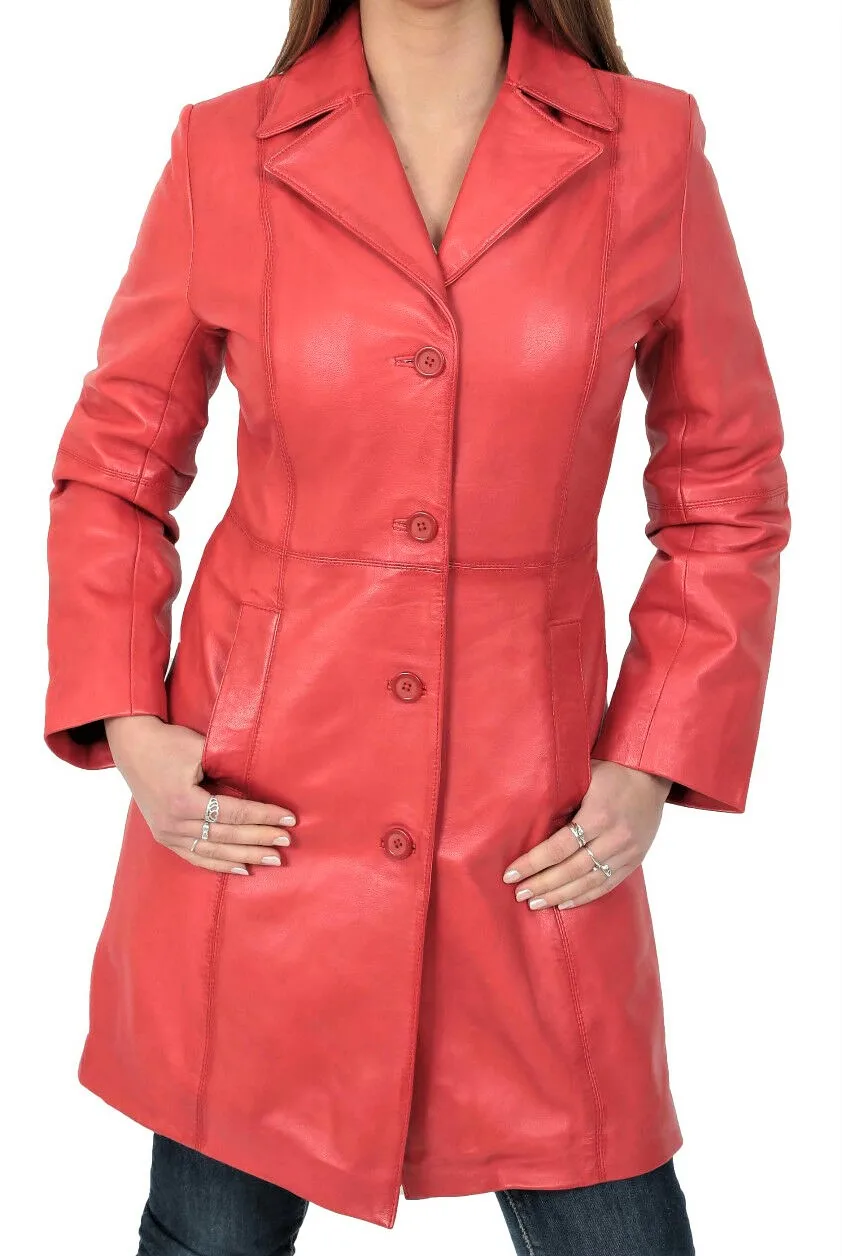 
Genuine Leather Coat For Women 