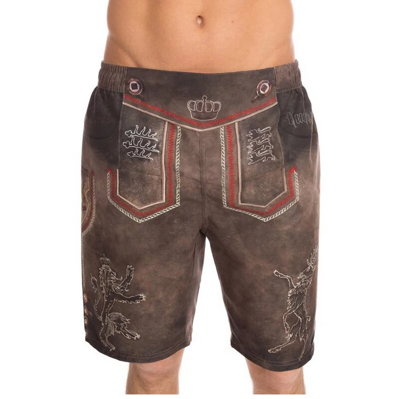 High Quality Fashion New Style lederhosen leather bavarian shorts