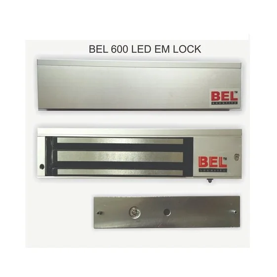 Standard Quality BEL 600 LED Electromagnetic Door Lock EM Lock With Relay Output