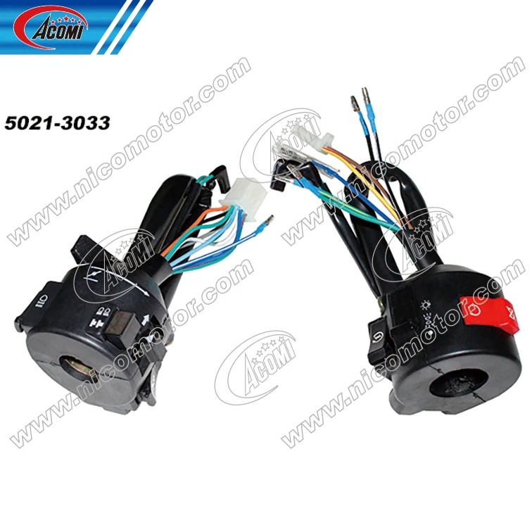 motorcycle handle bar switch assy EN125 motorcycle switch assembly