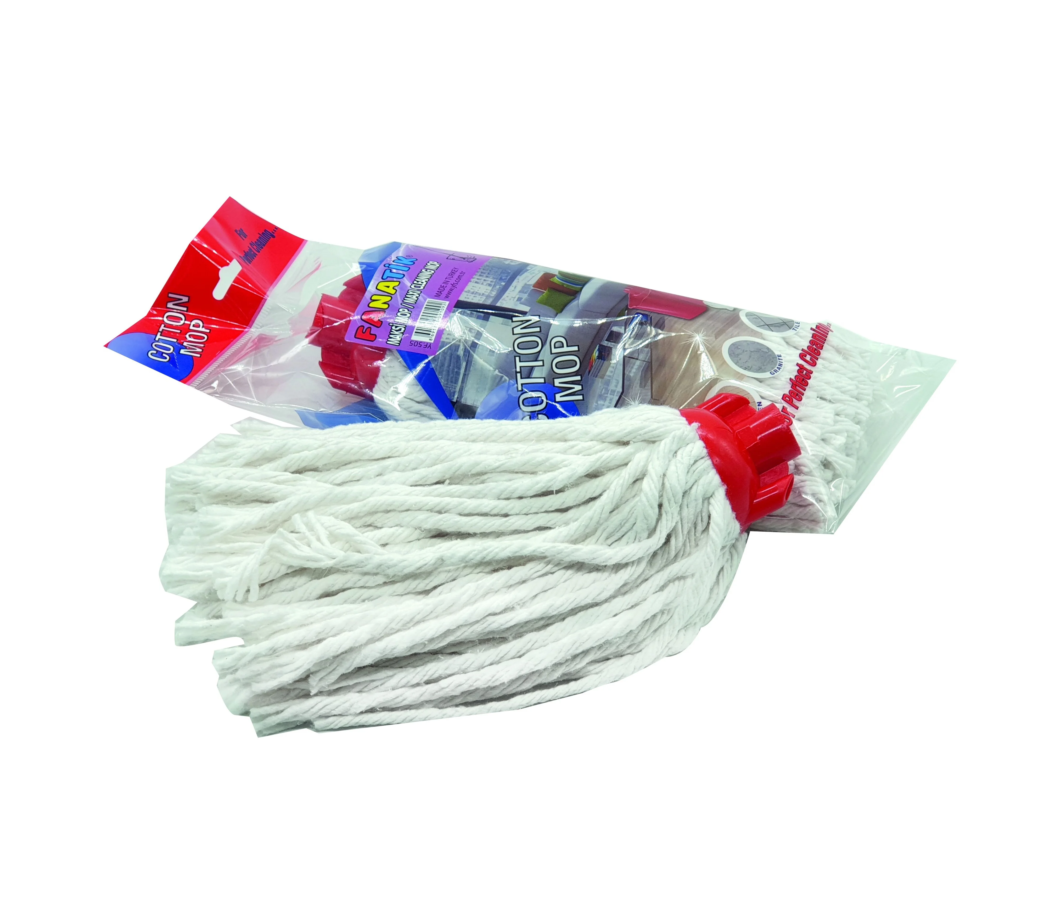 Factory Supply Economic Floor Cleaning Spinning Mops High Quality Washable %100 cotton Maxi Size