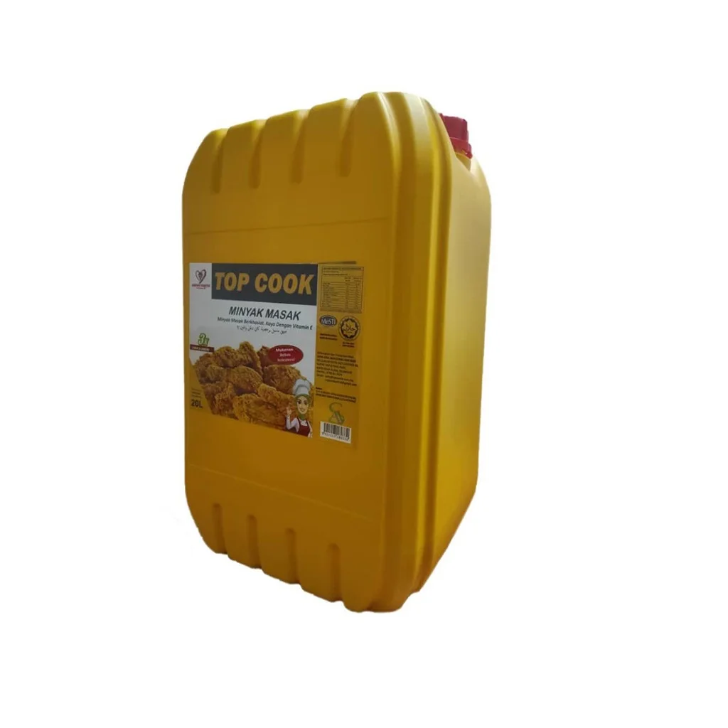 Premium cooking oil Trans Fat Free Malaysia CP10 18L high cp cooking oil Jerrycan Palm Olein for fast food restaurant