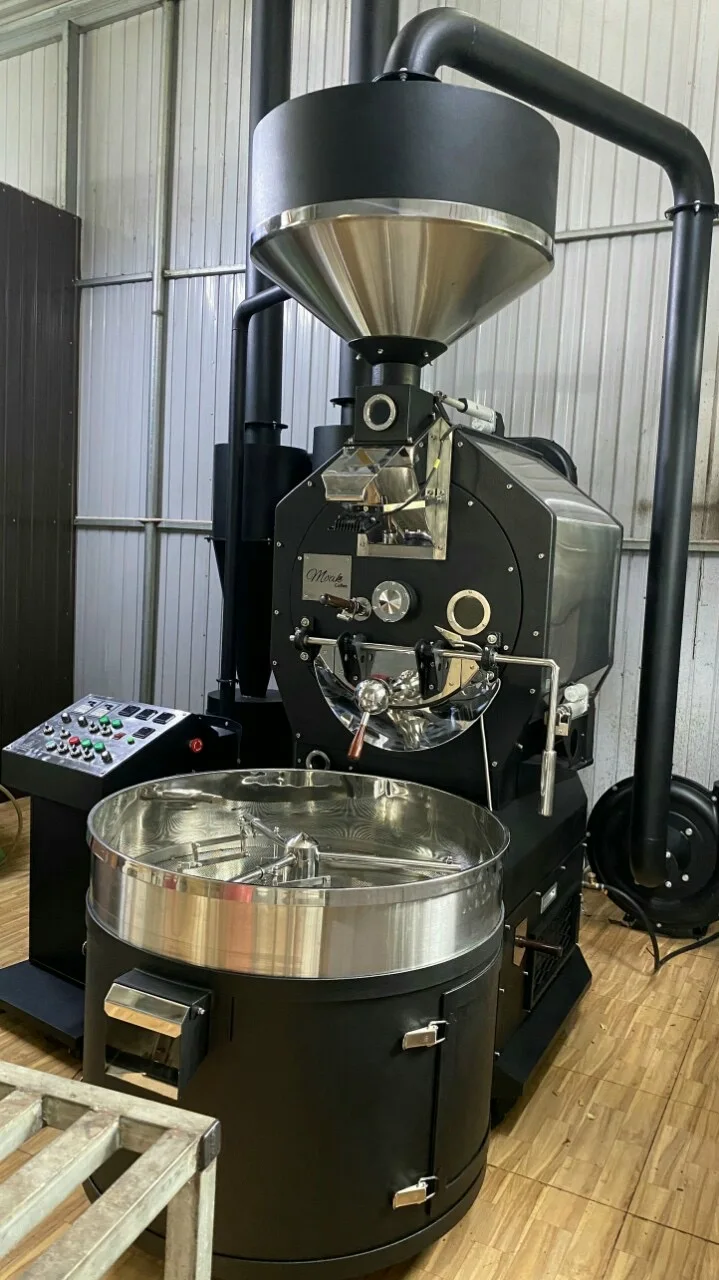 Automatic Stainless Steel Coffee Roasting Machine Made in Viet Nam